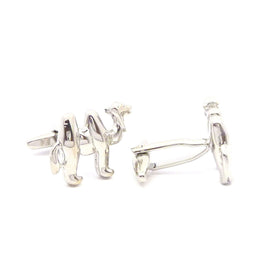 Wild Links - Silver Camel Cufflinks