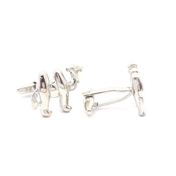 Wild Links - Silver Camel Cufflinks