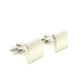 Wild Links - Silver Engravable Brushed Square Cufflinks