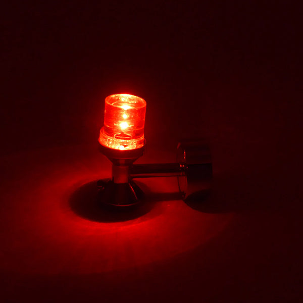 Wild Links - Silver Red Illuminating Light Cufflinks