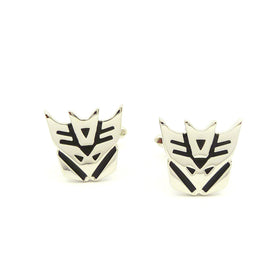 Wild Links - Silver Decepticon Cufflinks