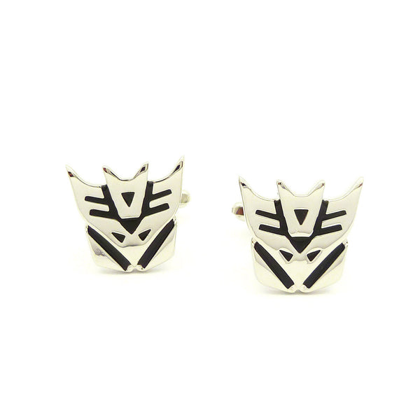 Wild Links - Silver Decepticon Cufflinks