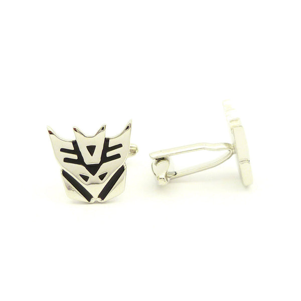 Wild Links - Silver Decepticon Cufflinks