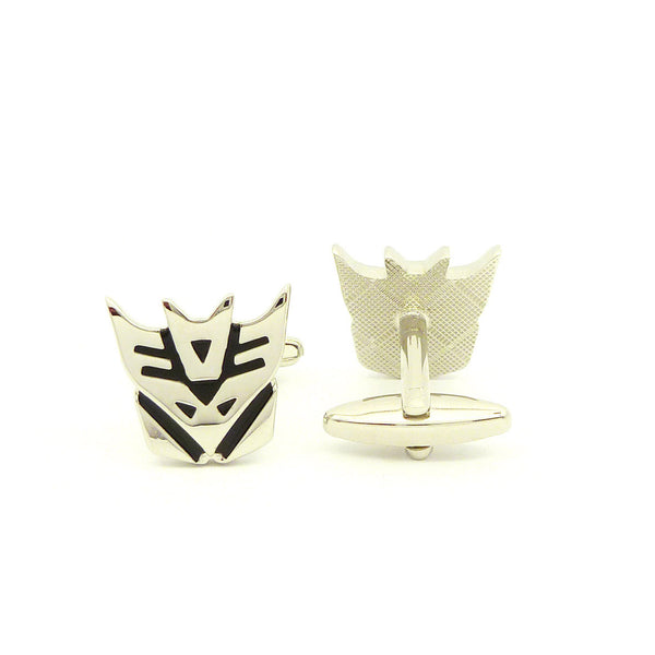 Wild Links - Silver Decepticon Cufflinks