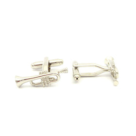 Wild Links - Silver Trumpet Cufflinks