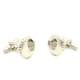 Wild Links - Silver Beer Bottle Top Cufflinks