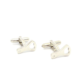 Wild Links - Silver Beer Bottle Opener Cufflinks