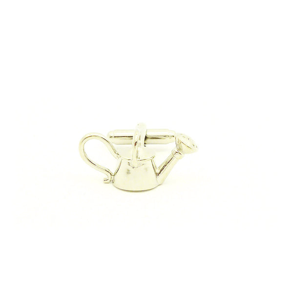 Wild Links - Silver Garden Watering Can Cufflinks