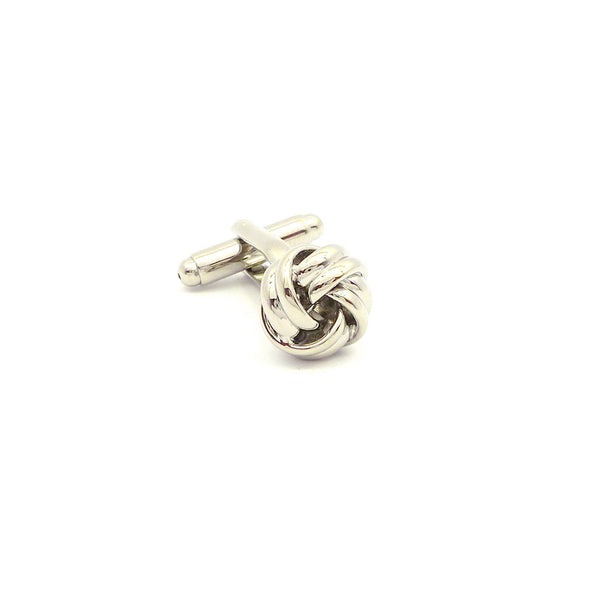 Wild Links - Silver Silver Knot Cufflinks