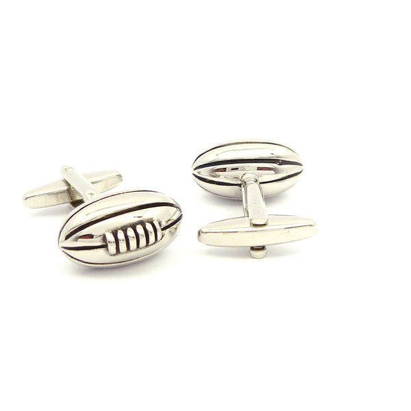Wild Links - Silver Football Cufflinks