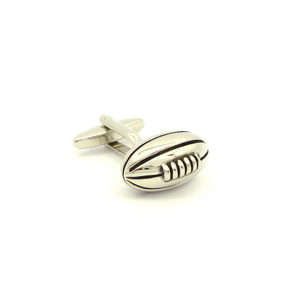 Wild Links - Silver Football Cufflinks