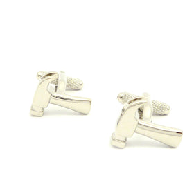 Wild Links - Silver Claw Hammer Cufflinks