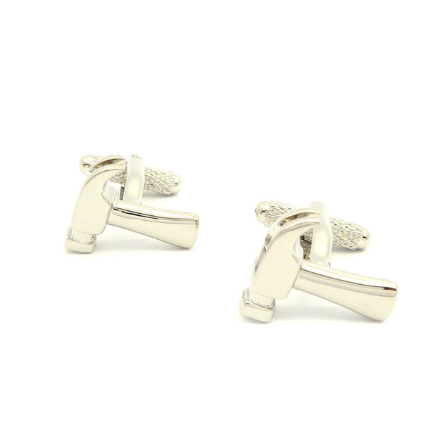 Wild Links - Silver Claw Hammer Cufflinks