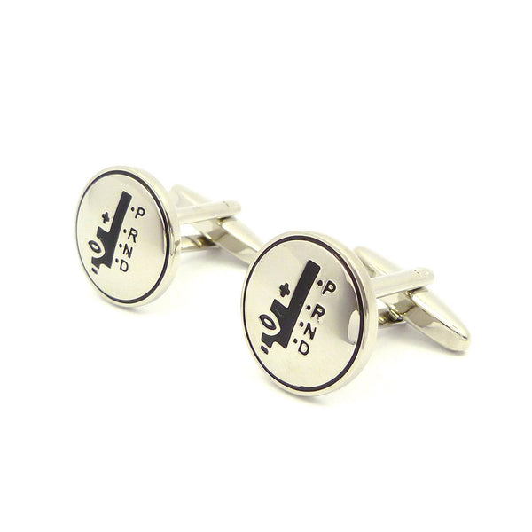Wild Links - Silver Automatic Transmission Cufflinks