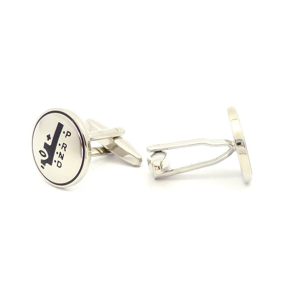 Wild Links - Silver Automatic Transmission Cufflinks
