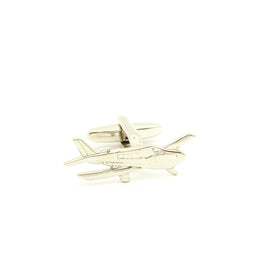 Wild Links - Silver Aeroplane Cufflinks
