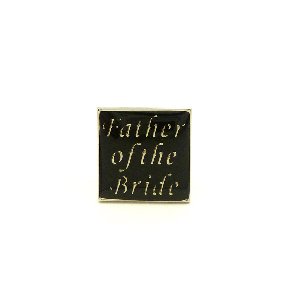 Wild Links - Silver Father of the Bride Cufflinks