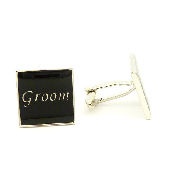Wild Links - Silver Groom Cufflinks