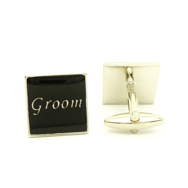 Wild Links - Silver Groom Cufflinks